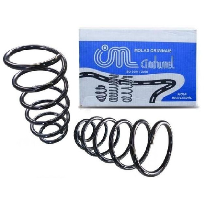 2 Mola Helicoidal Dianteira para Fiat Palio Weekend e Siena - Cindumel - CIN-534