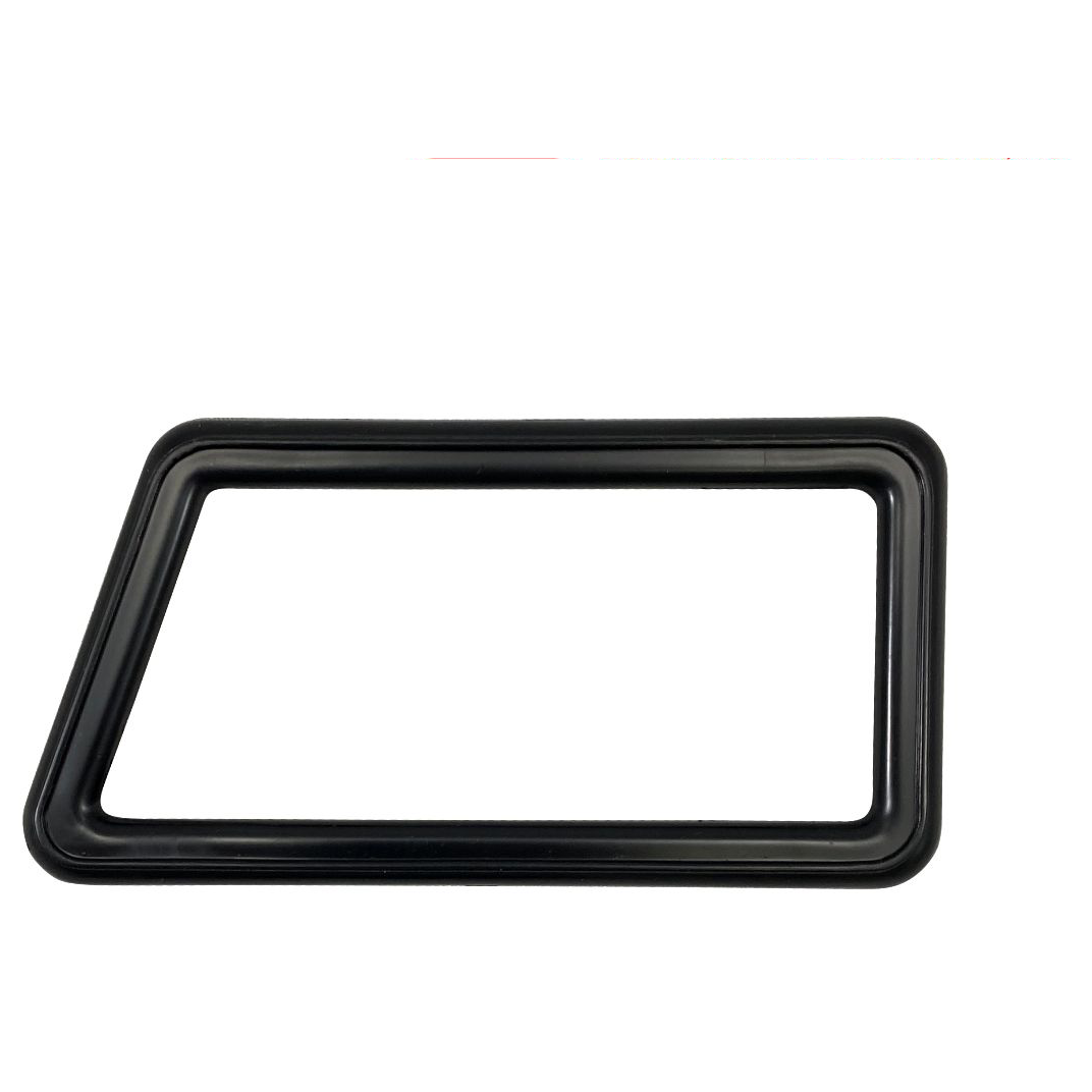 Moldura da Maçaneta Interna Esquerda Preta para Volkswagen Gol - Jahu - 70139-9
