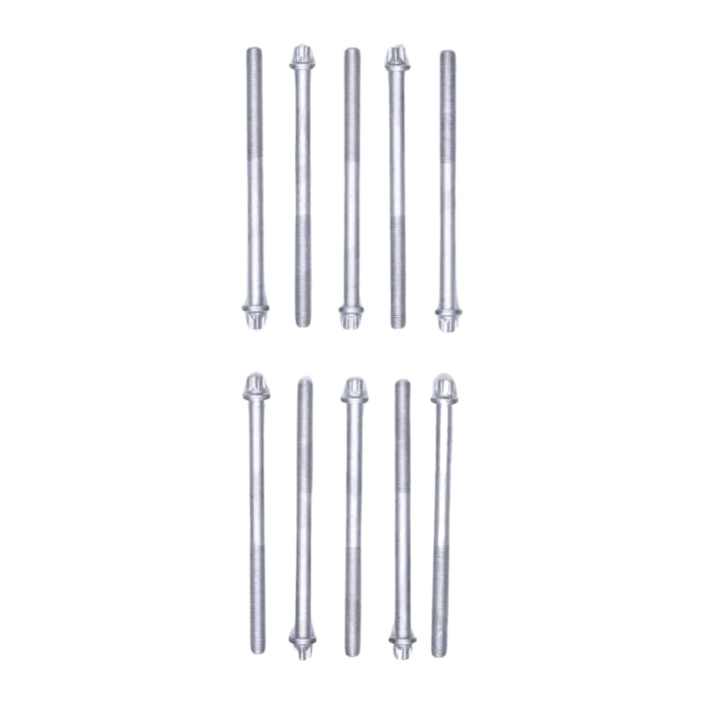 Kit Parafuso M10X1,25 140mm Estriado Externo para Honda Civic - Takao - PC H 15