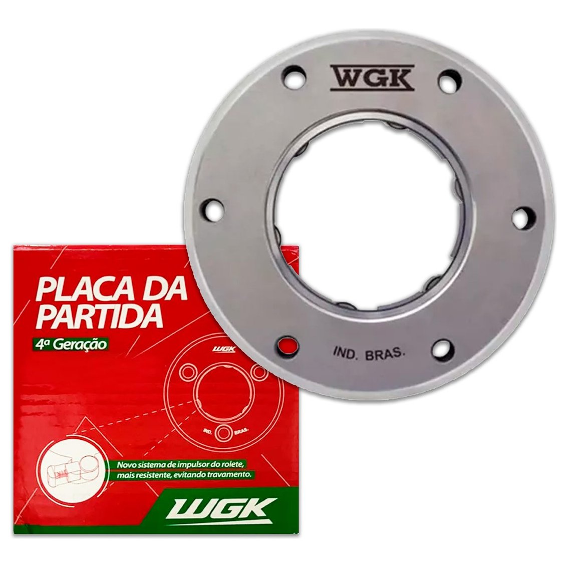 Placa de Partida Dianteira - WGK - 1010931