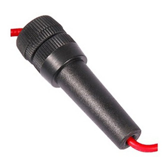 Porta Fusível Plástico 12 / 24 V 15mm - Rainha das Sete - ETE 7200