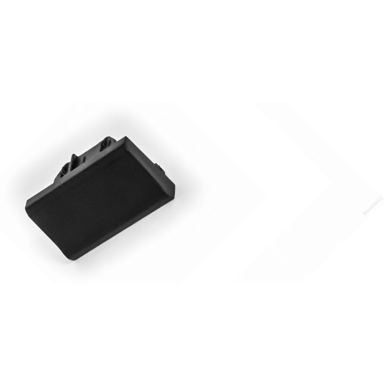 Remate Central em Metal e Plástico Preto - Kostal - 10133941