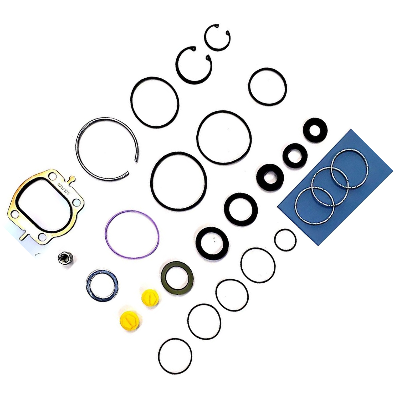 Kit de Reparo da Direção Hidráulica - Corteco - 57002K