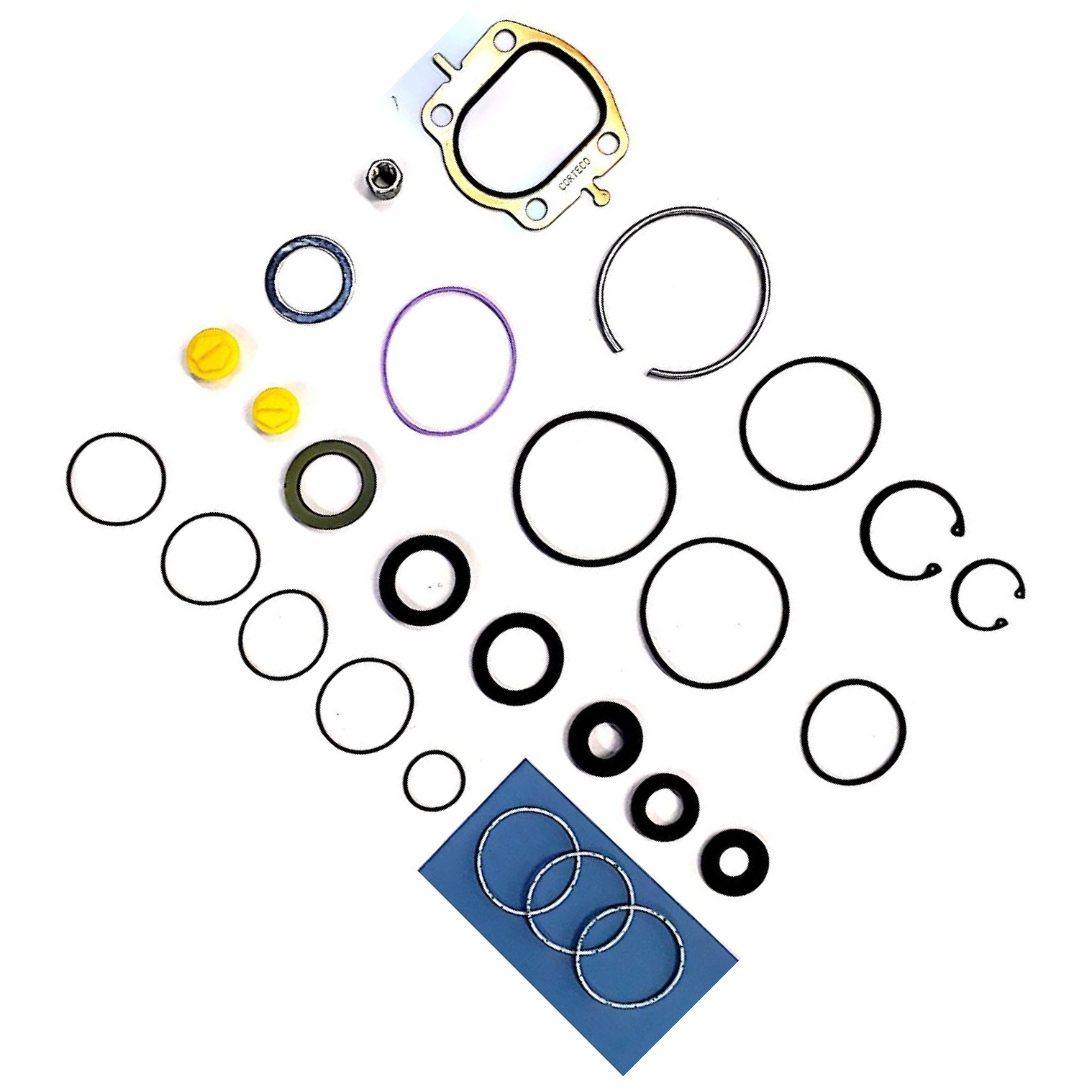 Kit de Reparo da Direção Hidráulica - Corteco - 57002K