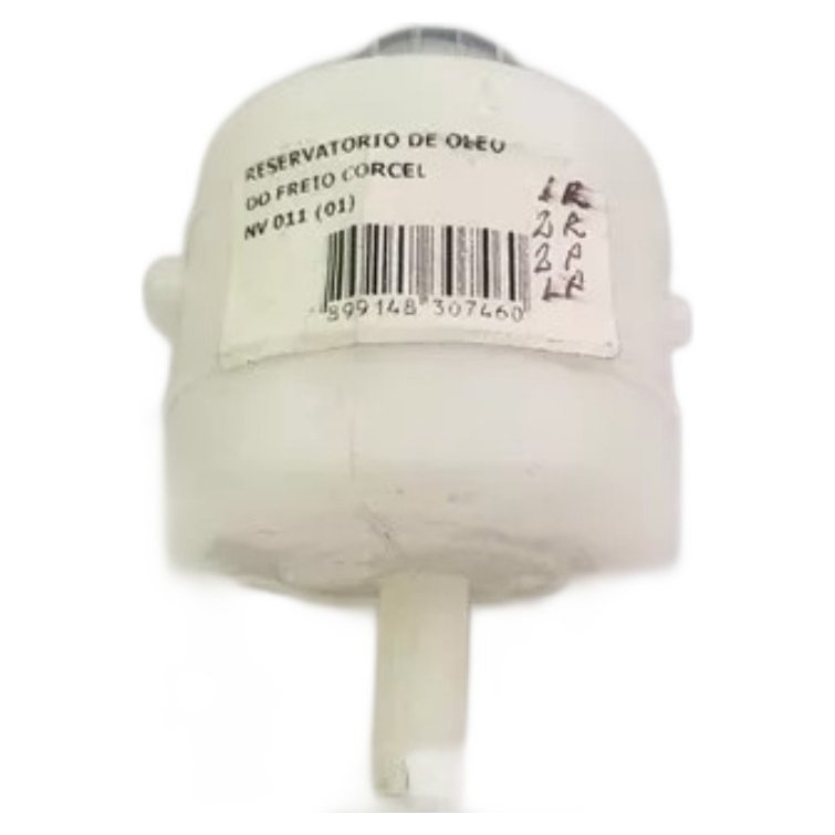 Reservatório de Óleo Branco com Tampa e 1 Saída para Ford Corcel e Escort - Nevescar - NV-011