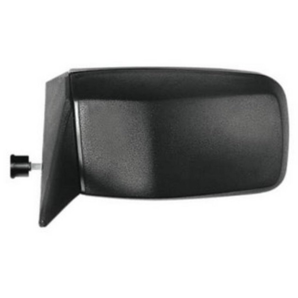 Retrovisor Plástico Preto Lado Esquerdo - Retrovex - RX1109