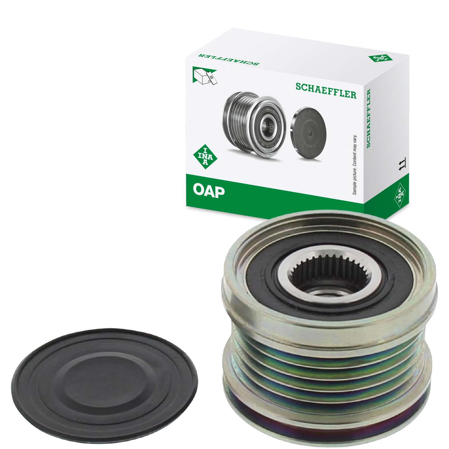 Roda Livre do Alternador Diâmetro 17mm para Fiat Ducato e Ford Mondeo - INA - 535 0022 10