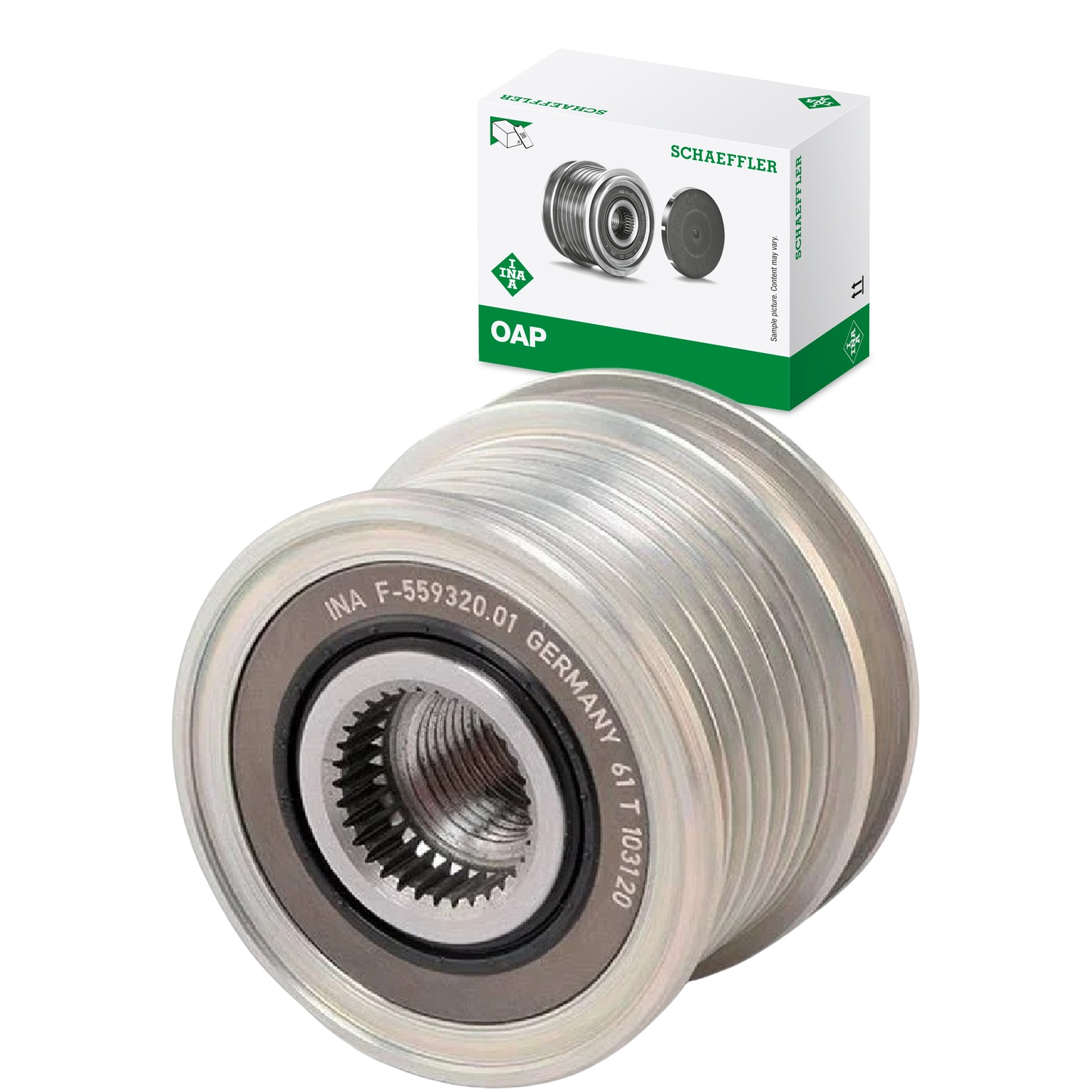 Roda Livre do Alternador - INA - 535 0050 10