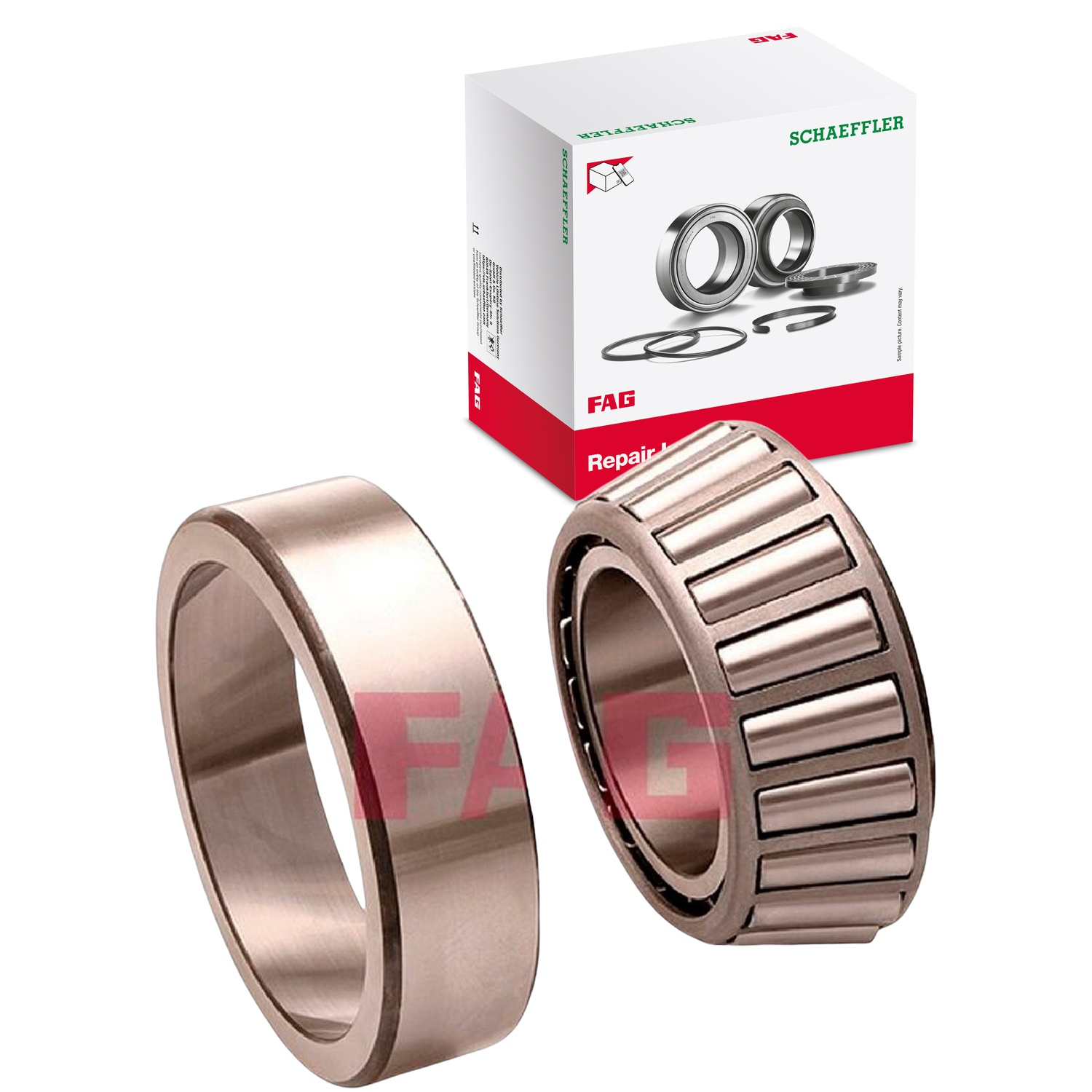 Rolamento Dianteiro de Roda - FAG - KLM67048.LM67010