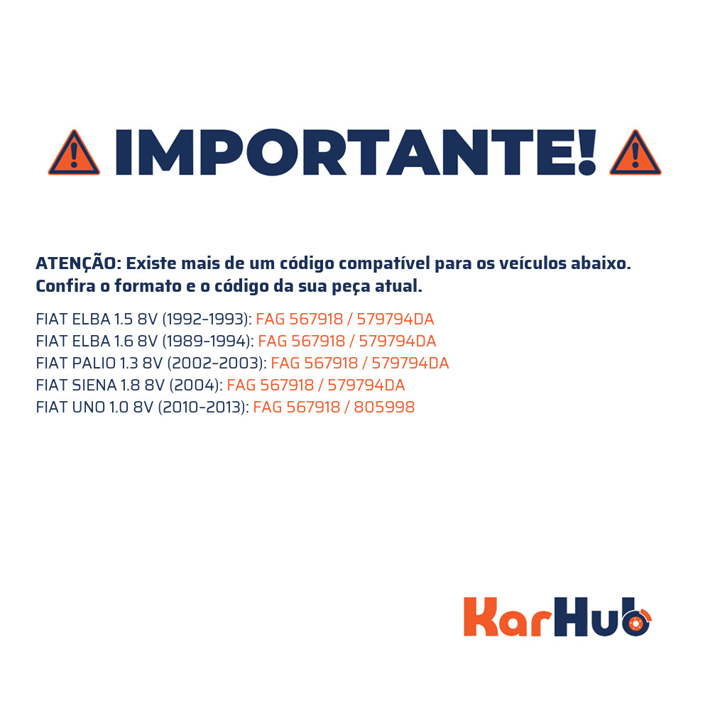 Rolamento de Roda Dianteiro G1 - FAG - 567918