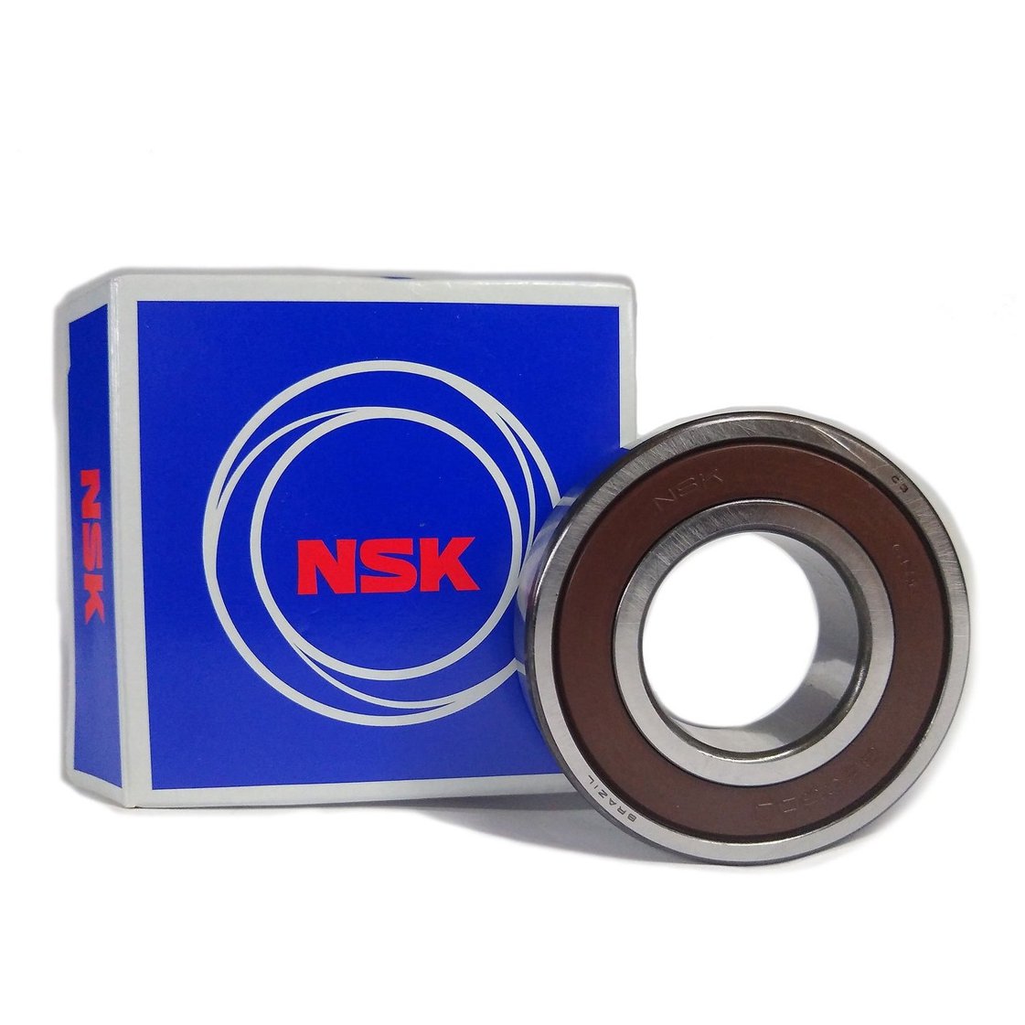 Rolamento de Roda Traseiro 20X42X12 mm para Honda CG 150 e Yamaha YS 250 FAZER - NSK - 6004DDU