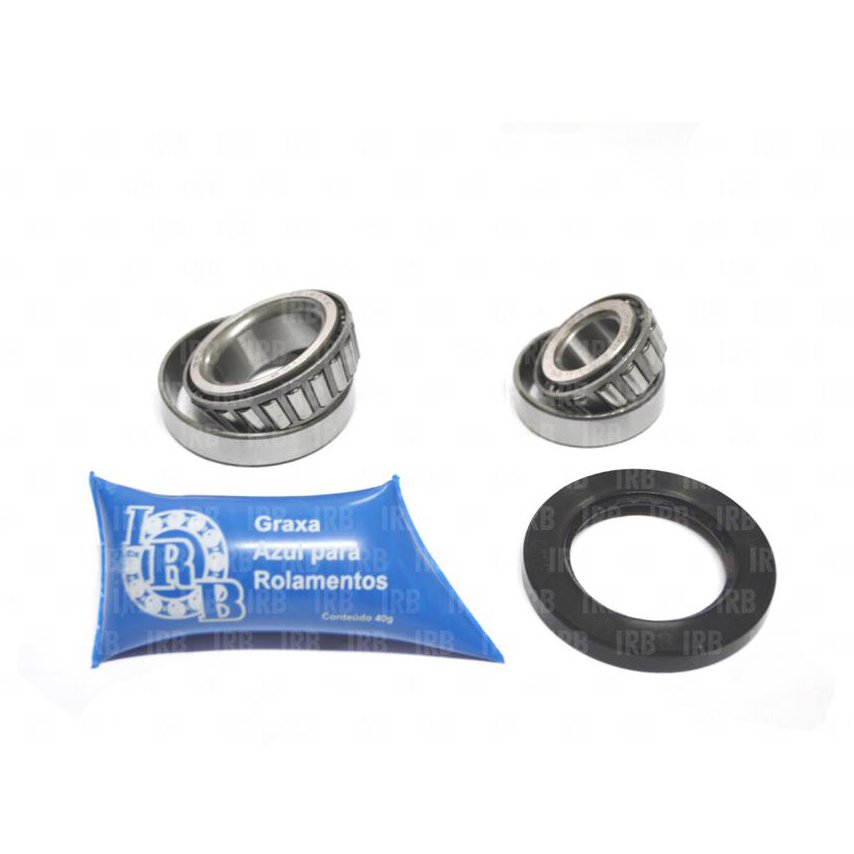 Kit Rolamento de Roda Traseiro com Graxa e Anel Trava - IRB - IRB007