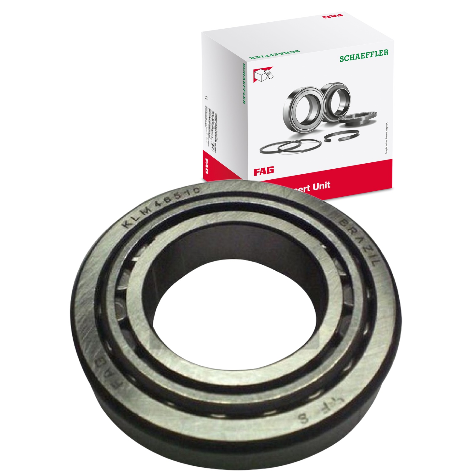 Rolamento de Roda Dianteiro - FAG - KLM48548.LM48510