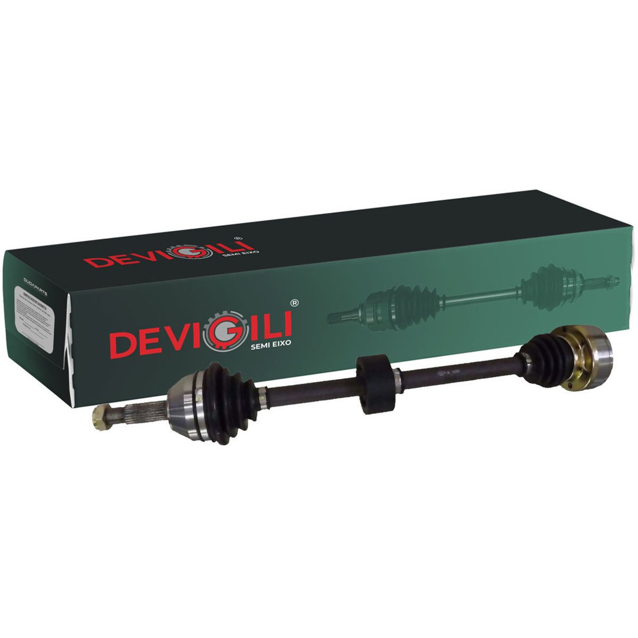 Semieixo Dianteiro 22 Estrias 610mm para Volkswagen Gol e Parati - Devigili - DG89042
