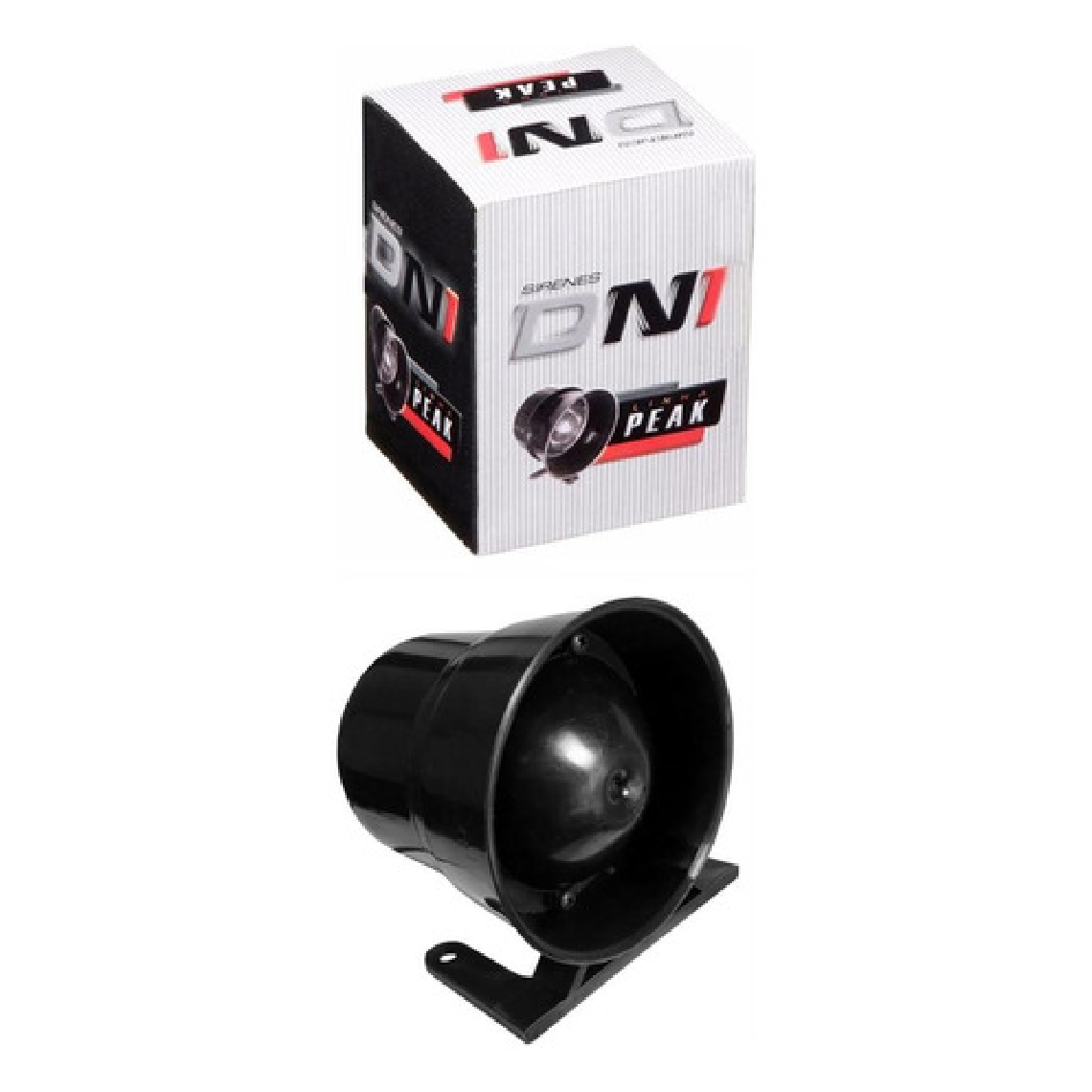 Sirene Piezoelétrica 24V 115dB Sinalizador - DNI - 4024