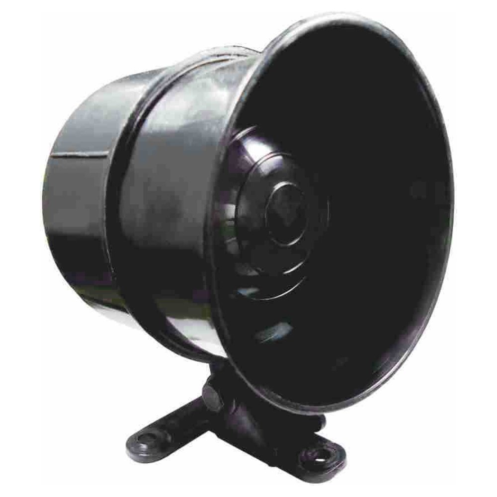Sirene 12V Piezoelétrica 120 Db - DNI - 4310