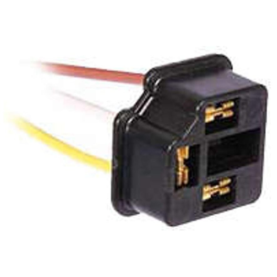 Soquete Farol Preto 24V Metal/Plástico - Rainha das Sete - ETE 7093