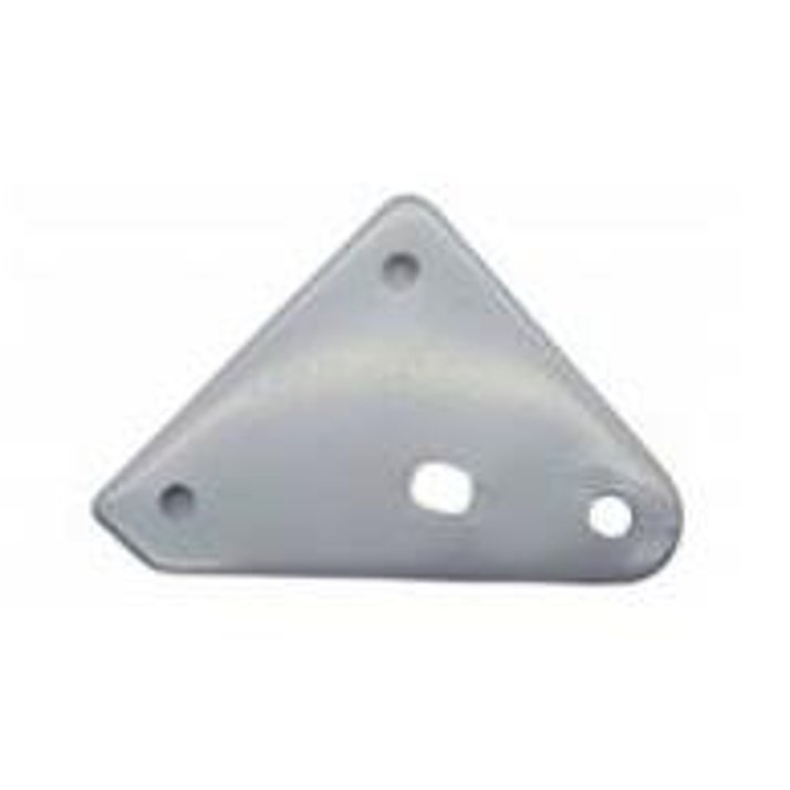 Suporte do Farol Lateral Esquerdo Cinza para Honda CBX 250 Twister - Cometa Moto - 5207