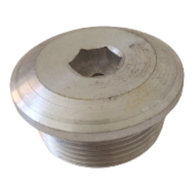 Tampa do Gerador com Rosca Métrica M30 em Alumínio para Honda CBX 250 Twister - Danidrea - 45004