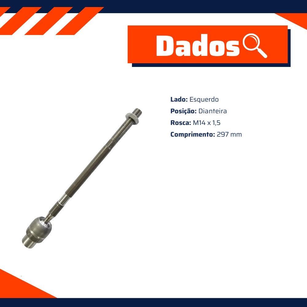 Terminal Axial Lado Direito ou Esquerdo - Driveway - BD-5796-R