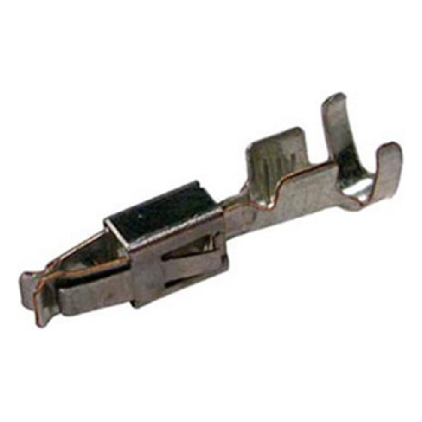 Terminal Fêmea Prata Metal 1,5 / 2,5 mm - Rainha das Sete - ETE 7802