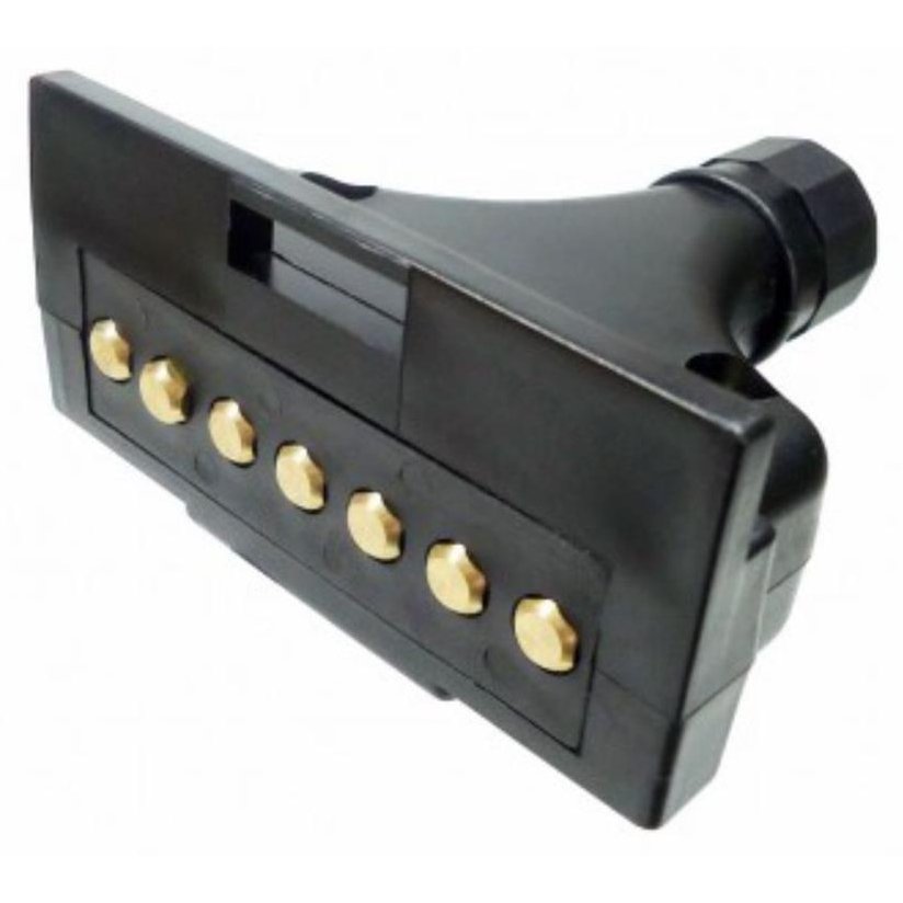 Tomada Móvel de Engate 7 Polos Nylon Reforçado - DNI - 8301