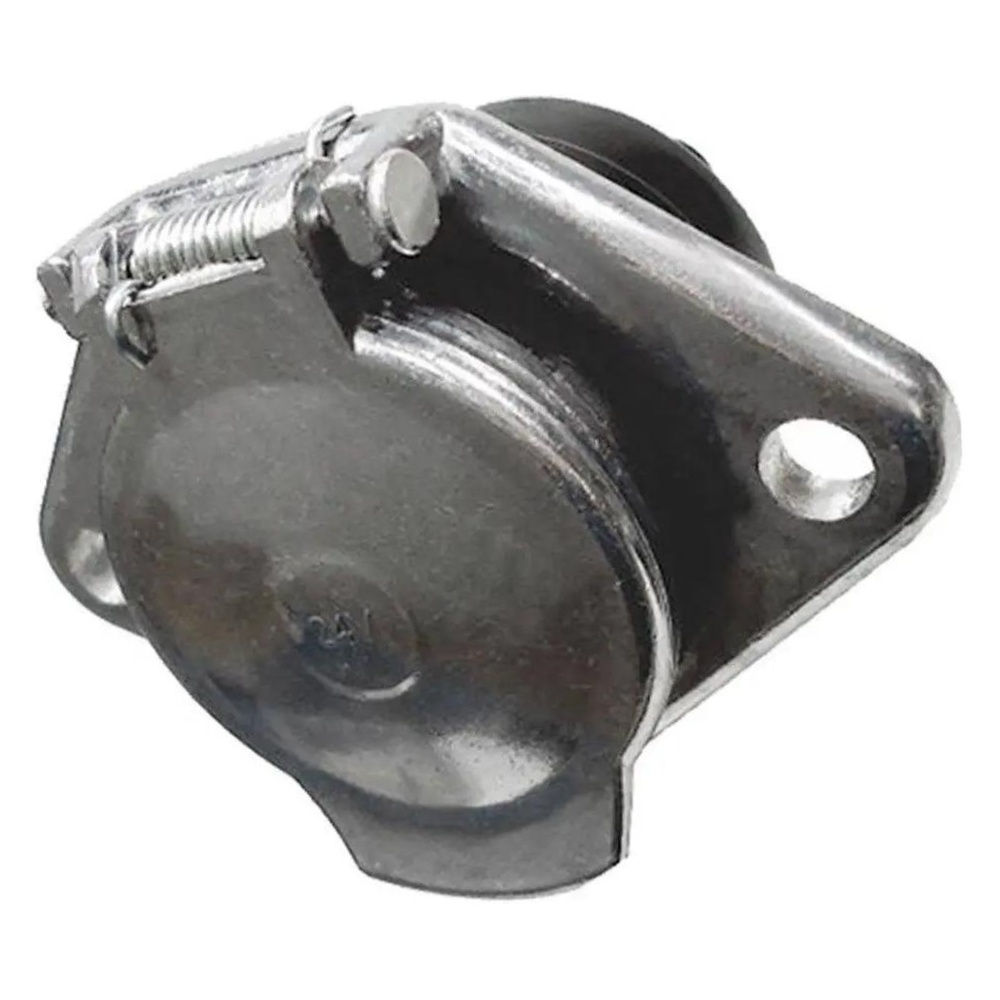 Tomada Reboque 7 Pinos Aluminio 24v Carreta Engate Fixo e Móvel - DNI - 8324