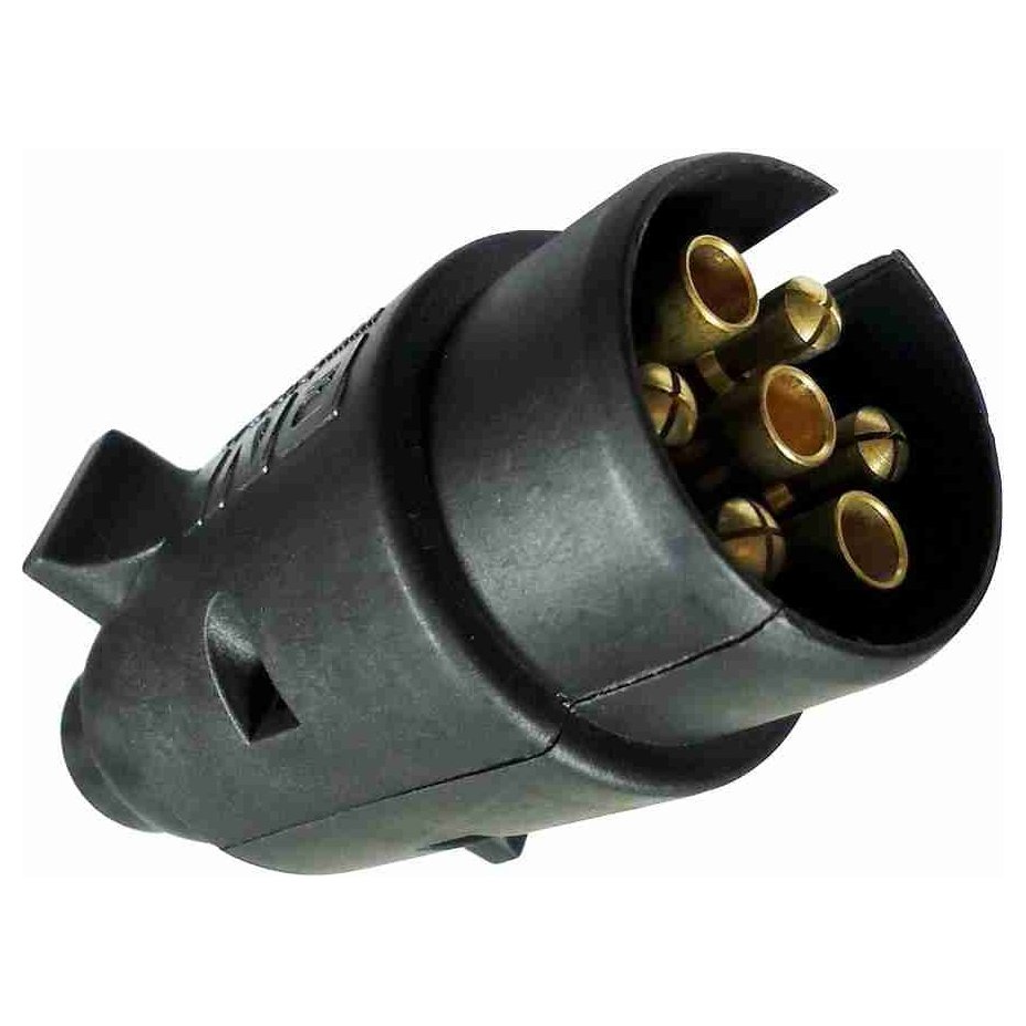 Tomada de Engate Macho Nylon 7 Polos Móvel - DNI - 8376