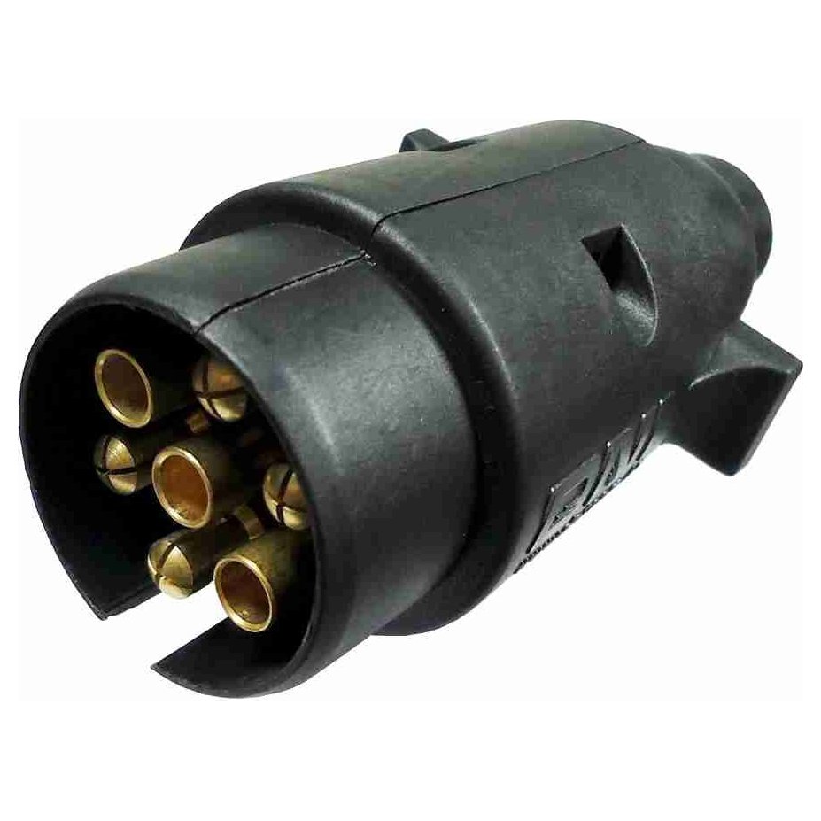 Tomada de Engate Macho Nylon 7 Polos Móvel - DNI - 8376