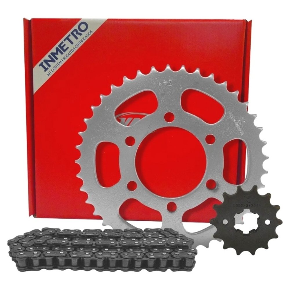 Kit de Transmissão Completo para Honda NXR 125 BROS - Vaz - H03555X