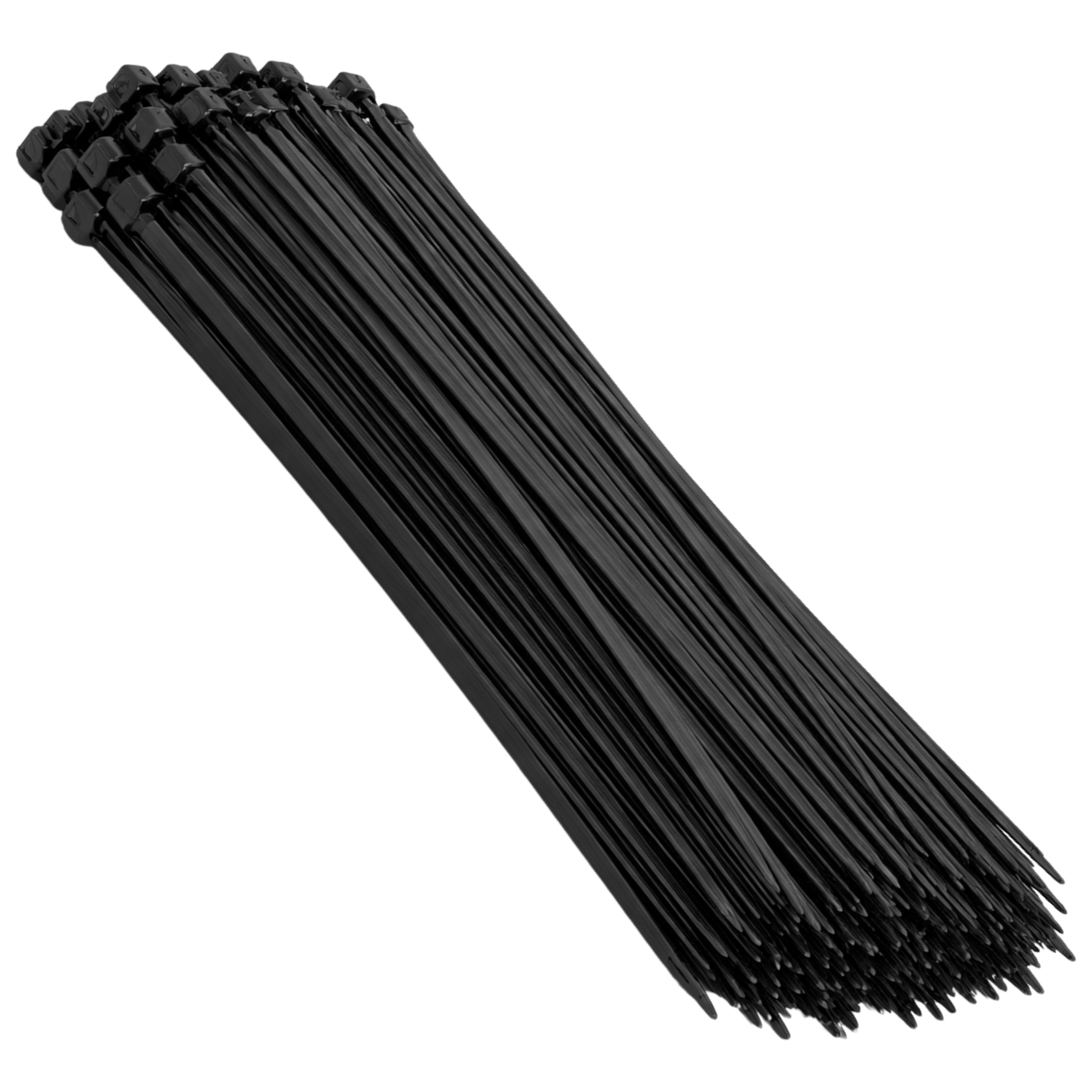 Abraçadeira de Nylon Preta 200x3,6 mm Kit 100 Peças - DNI - 5062