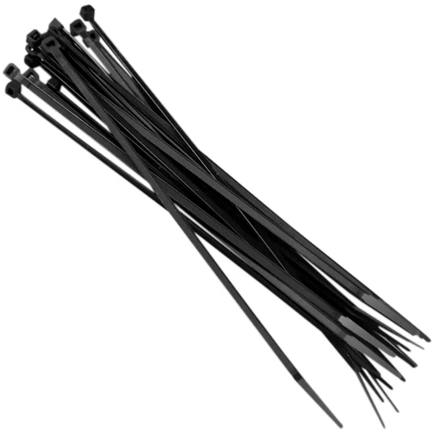 Abraçadeira de Nylon Preta 760x9mm Reforçada Kit 20 Peças - DNI - 5068