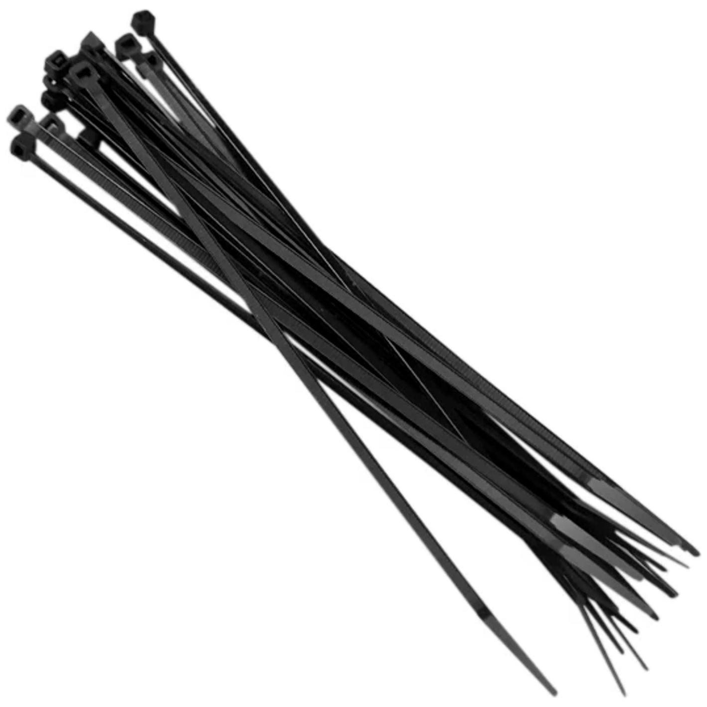 Kit 100 Abraçadeira Plástica Branca 370x7,60x1,75mm - DNI - 5067-BR