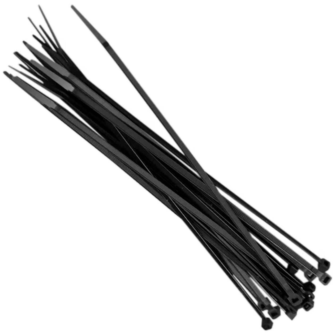Abraçadeira Plástica Preta 370mm x 7,6mm 100 Unidades - DNI - 5067