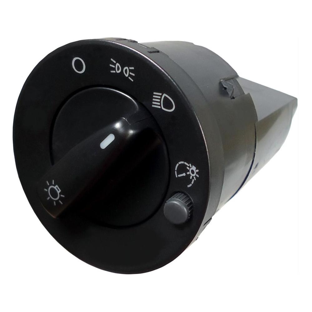 Chave de Luz Comutadora com Dimmer e Farol Duplo - DNI - 2138