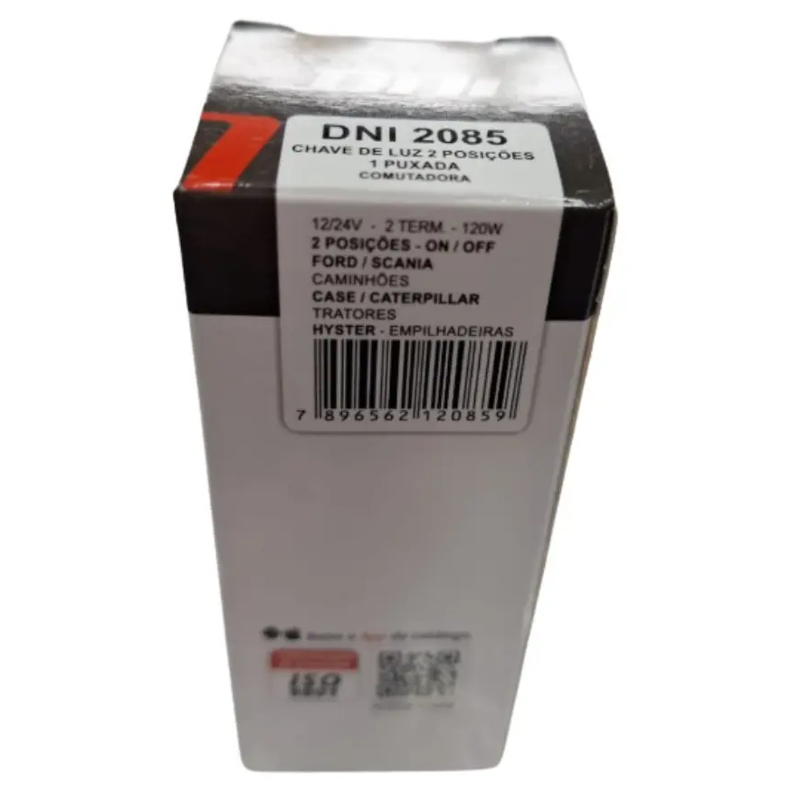 Luz Comutadora 1 Puxada 120W para Linha Pesada 2 Terminais 24V - DNI - 2085