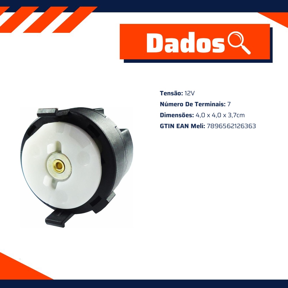 Comutador de Ignição - DNI - 2636