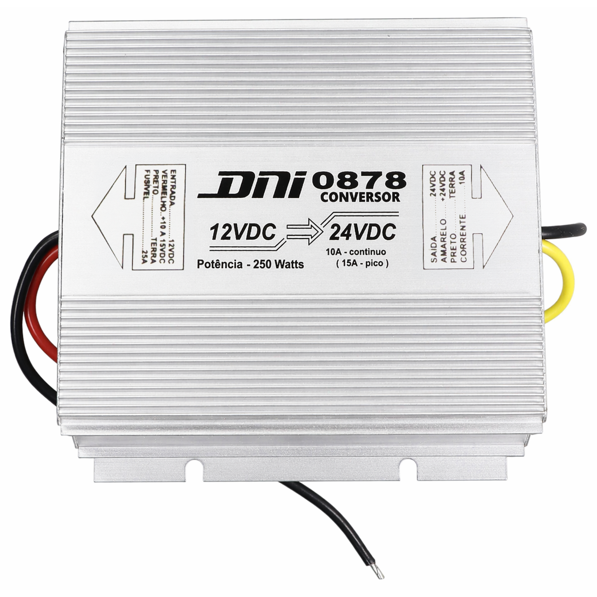 Conversor de Tensão 12V para 24V 250W - DNI - 0878