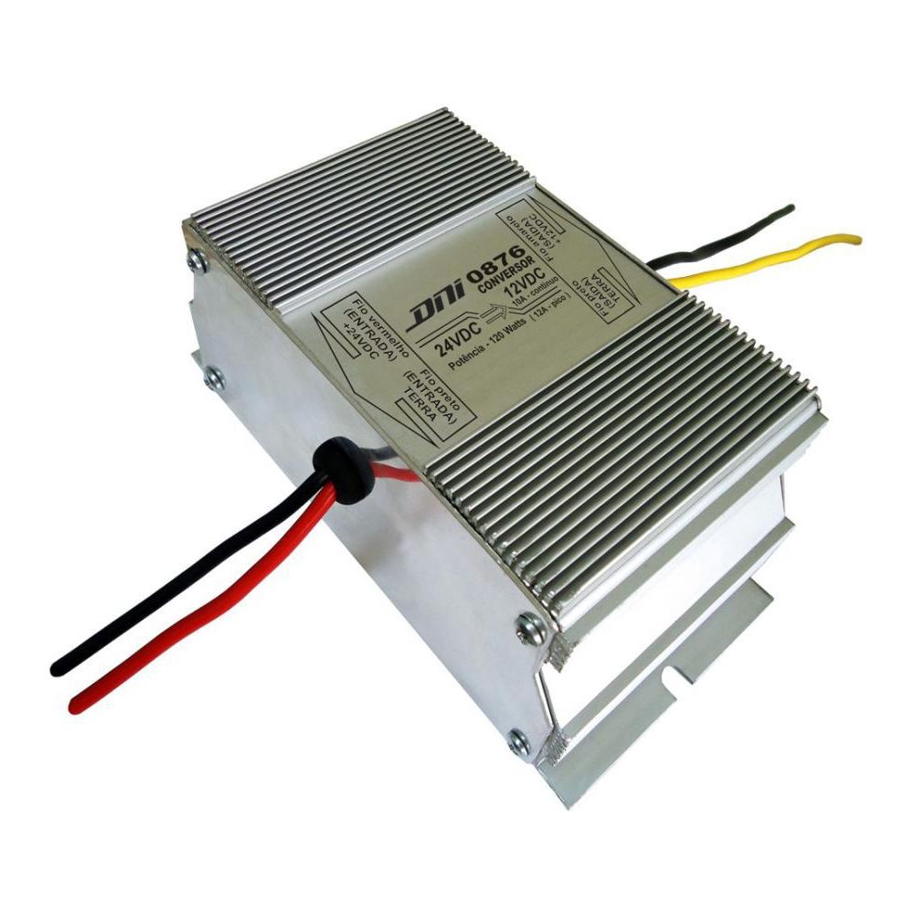Conversor de Tensão 24V para 12V 120W - DNI - 0876