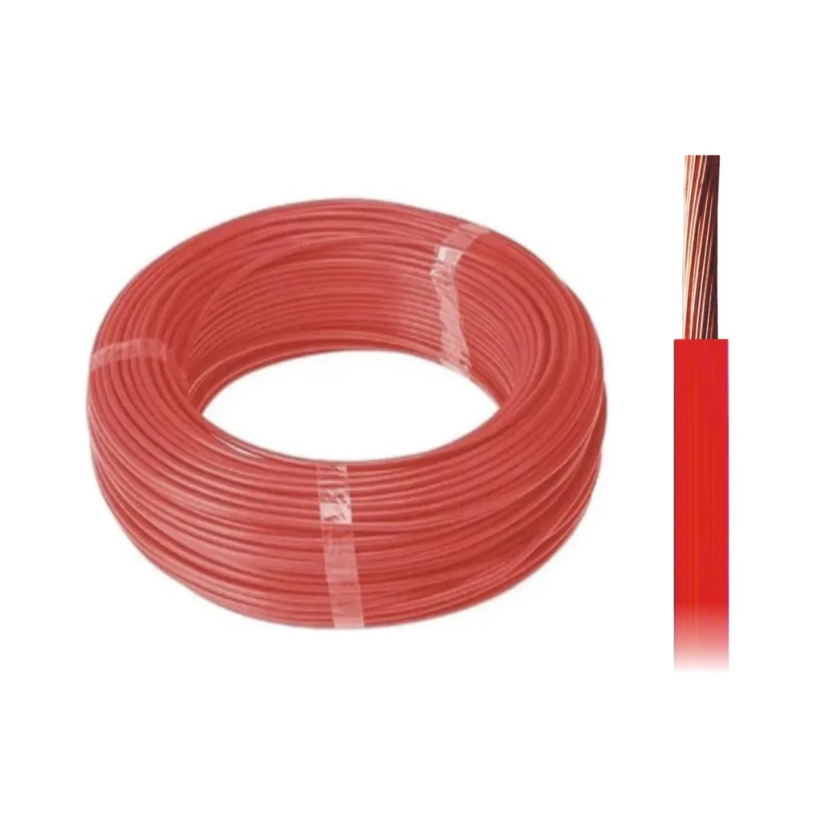 Cabo Flexível 0,50mm² Preto para Instalação Automotiva Rolo com 100 Metros - DNI - 0.50-PT