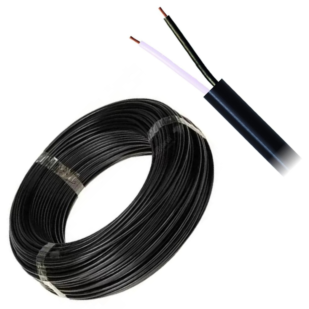 Cabo PP 2 Vias para instalação Automotiva Rolo com 25 Metros - DNI - HFX PP215