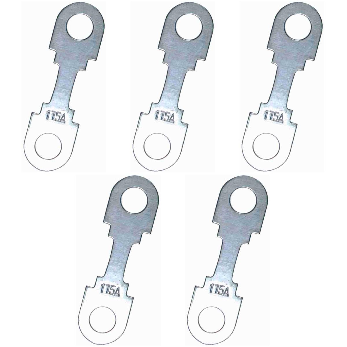 Kit 5 Fusível Cinta Universal 175A - DNI - 323175