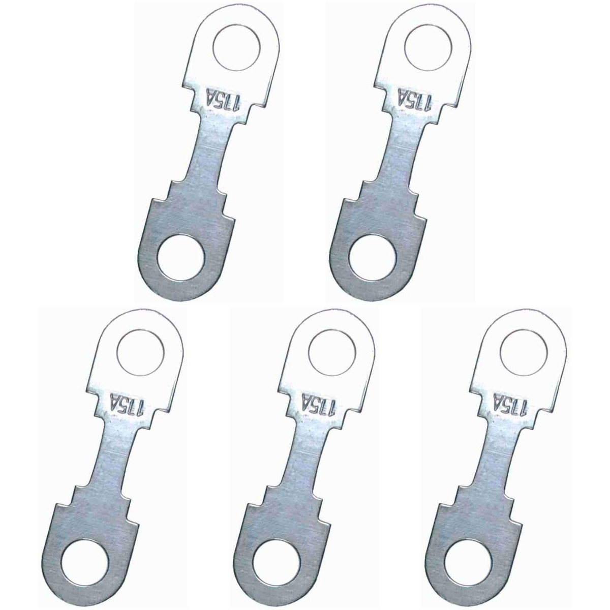 Kit 5 Fusível Cinta Universal 175A - DNI - 323175