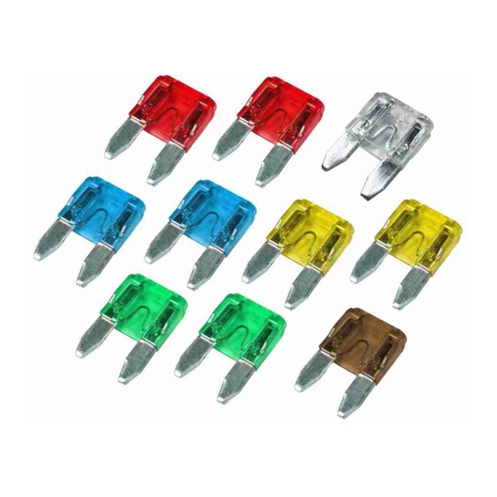 Fusível Mini Lâmina Kit de Emergência 10 Peças Blister - DNI - 317000