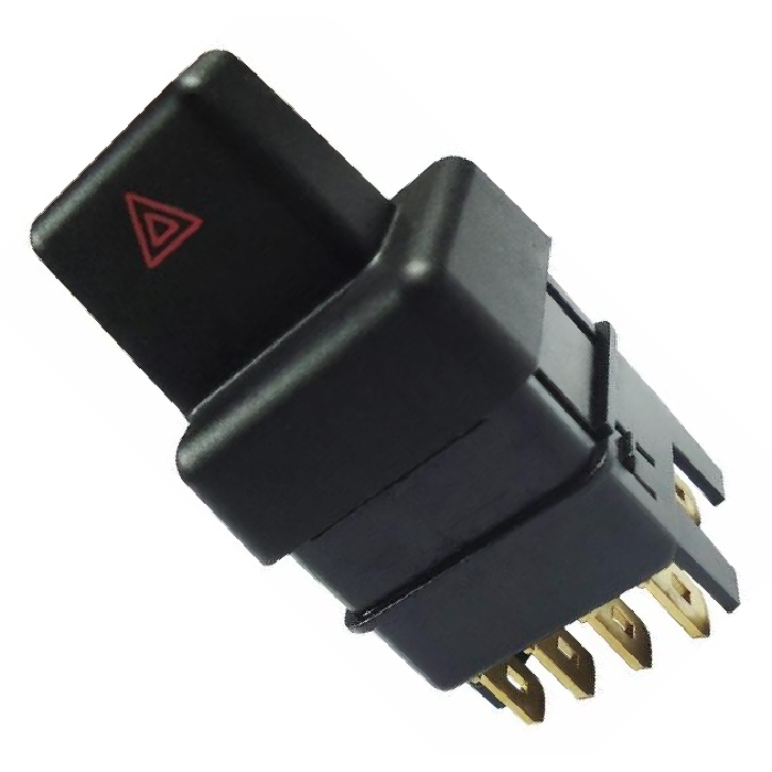 Interruptor de Luz de Emergência Botão do Pisca Alerta - DNI - 2202