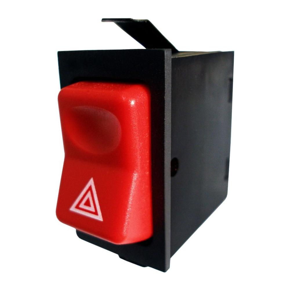 Interruptor Botão do Pisca Alerta 24V - DNI - 2200