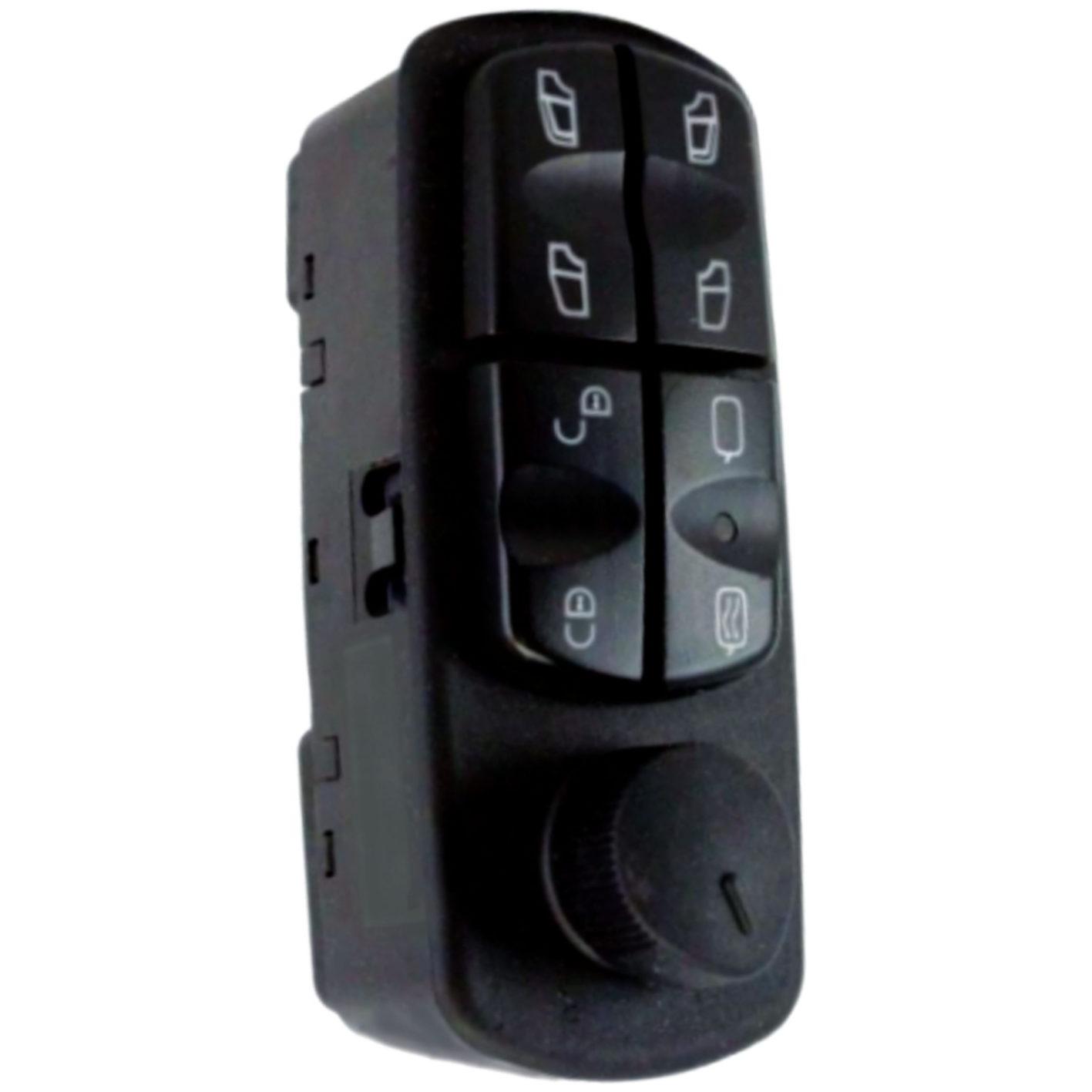 Interruptor de Vidro Elétrico Completo Chave Comutadora 24V - DNI - 2048