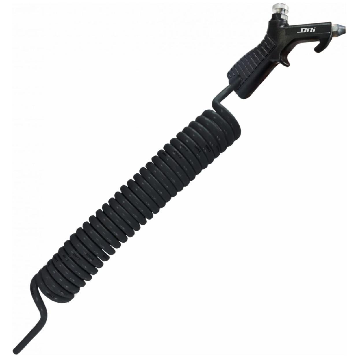Mangueira Espiral de Limpeza em PU com Pistola - 3,5 Metros - DNI - 8450