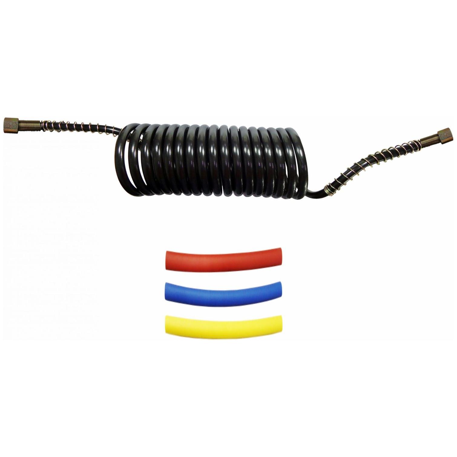 Mangueira Espiral para Freio a Ar 4,5m FêmeaxFêmea M16 Termo-retrátil - DNI - 8437