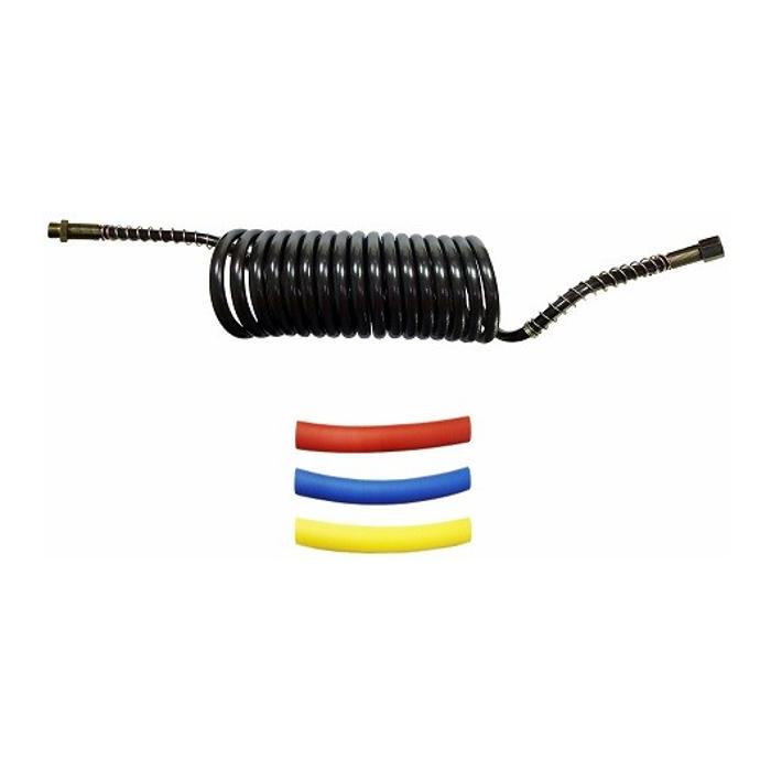 Mangueira Espiral para Freio a Ar 5,5m Macho M16xFêmea Termo-retrátil - DNI - 8434